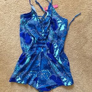 Boutique Blue Romper